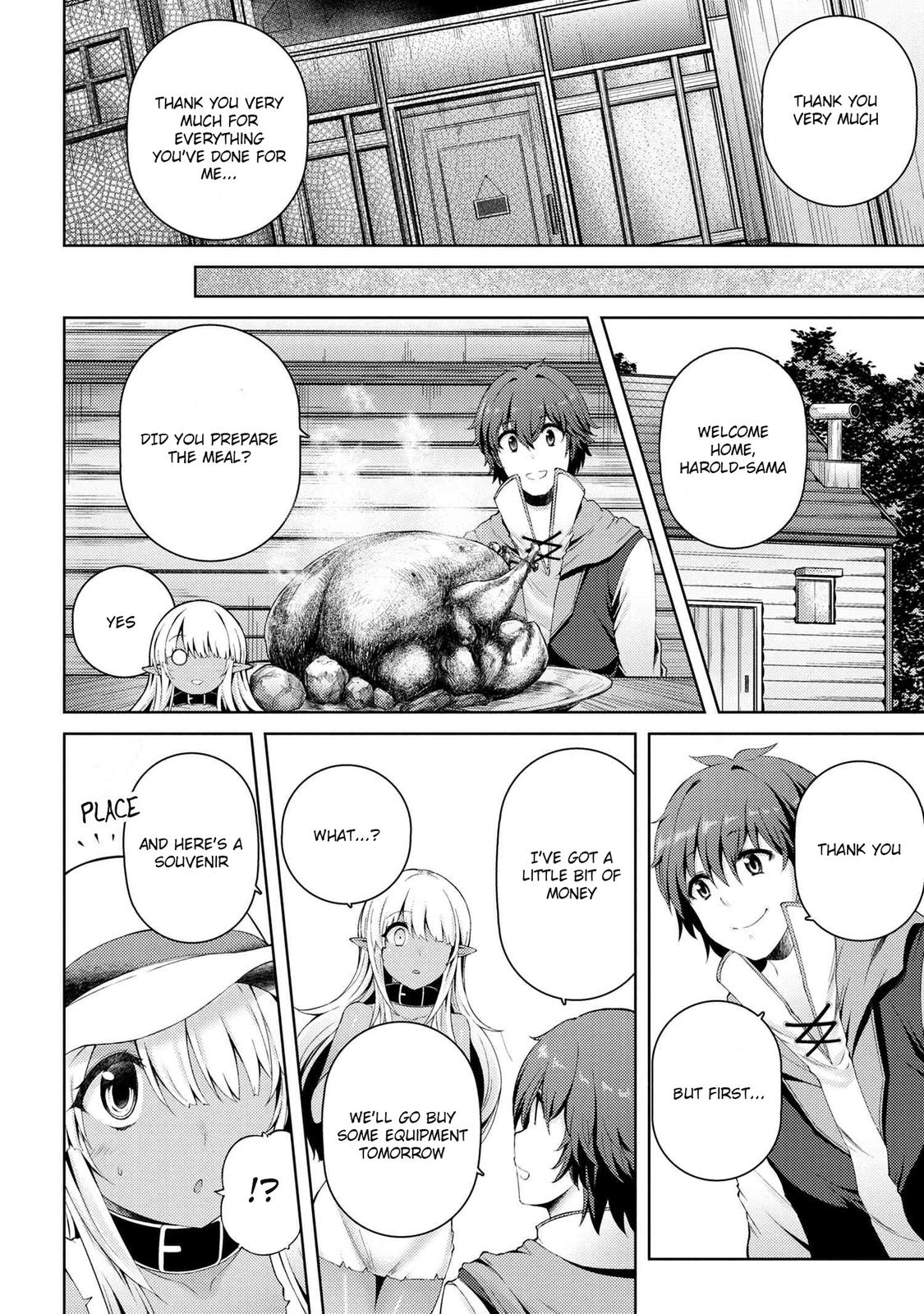 Ie ga Moete Jinsei Doudemo Yoku Natta kara Nokotta Nakenashi no Kane de Dark Elf no Dorei wo Katta. Chap 2.2 - Next Chap 3.2