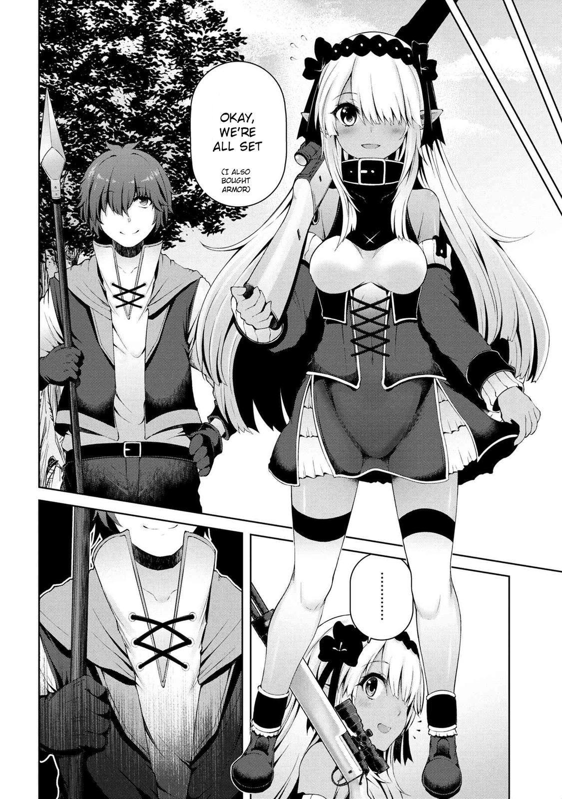 Ie ga Moete Jinsei Doudemo Yoku Natta kara Nokotta Nakenashi no Kane de Dark Elf no Dorei wo Katta. Chap 3.1 - Next Chap 4.1