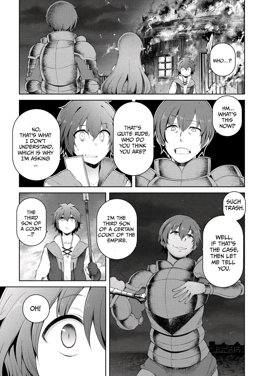 Ie ga Moete Jinsei Doudemo Yoku Natta kara Nokotta Nakenashi no Kane de Dark Elf no Dorei wo Katta. Chap 14.1 - Next Chap 15.1