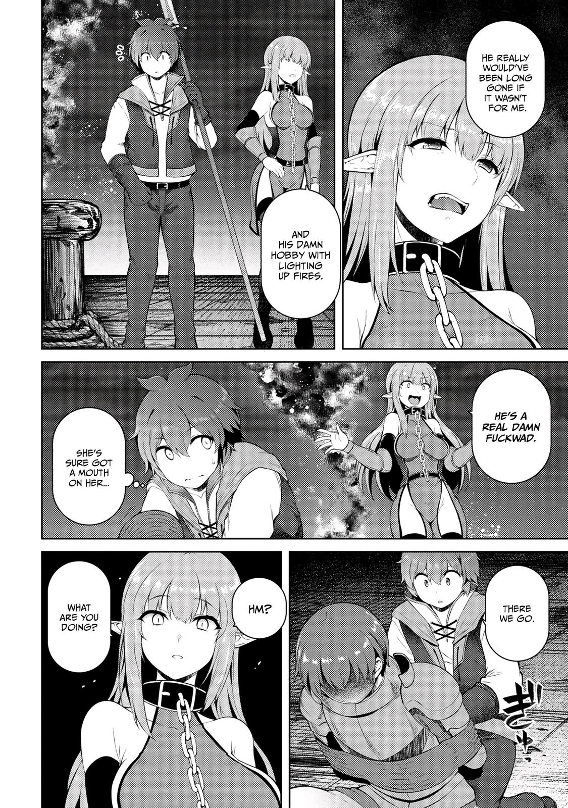 Ie ga Moete Jinsei Doudemo Yoku Natta kara Nokotta Nakenashi no Kane de Dark Elf no Dorei wo Katta. Chap 14.2 - Next Chap 15.2