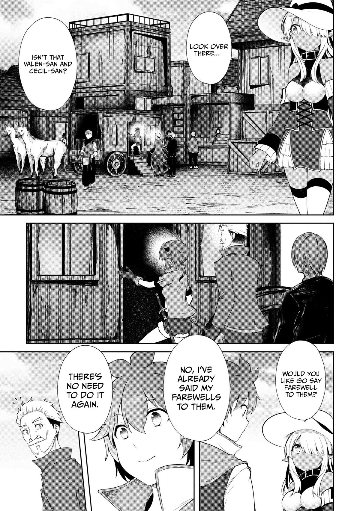 Ie ga Moete Jinsei Doudemo Yoku Natta kara Nokotta Nakenashi no Kane de Dark Elf no Dorei wo Katta. Chap 18.1 - Next Chap 19.1