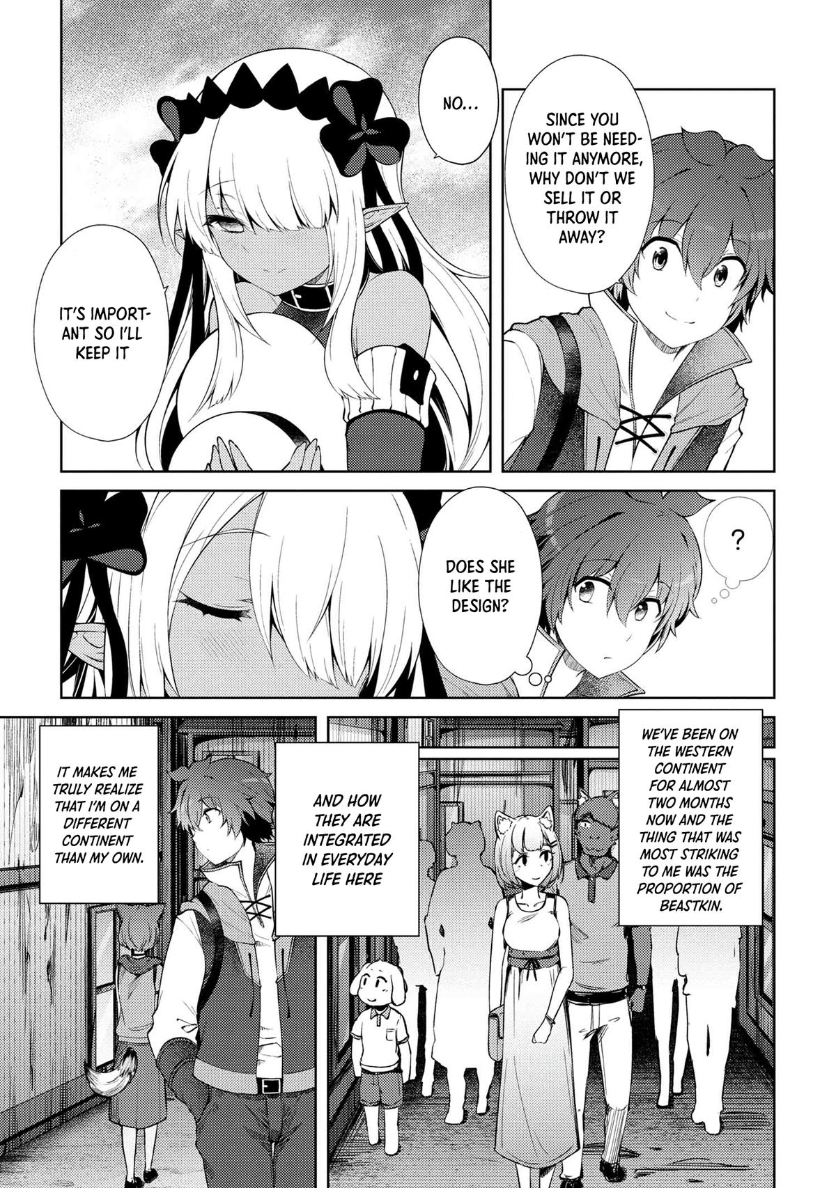 Ie ga Moete Jinsei Doudemo Yoku Natta kara Nokotta Nakenashi no Kane de Dark Elf no Dorei wo Katta. Chap 18.2 - Next Chap 19.2