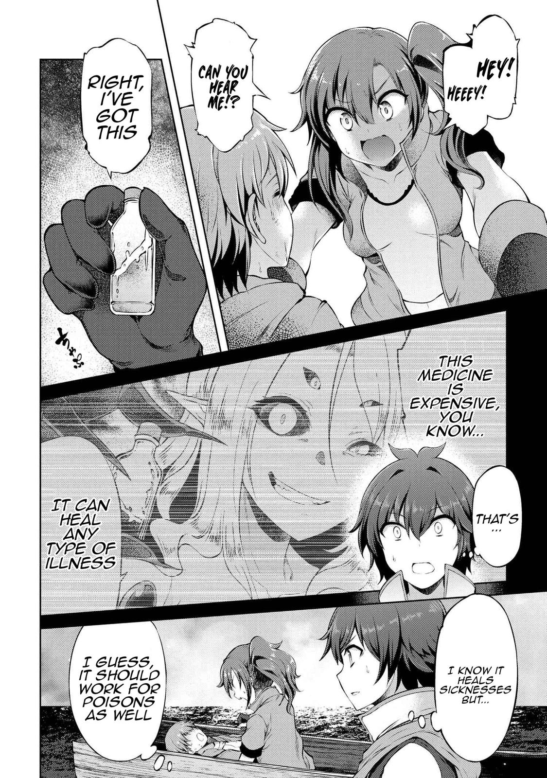 Ie ga Moete Jinsei Doudemo Yoku Natta kara Nokotta Nakenashi no Kane de Dark Elf no Dorei wo Katta. Chap 10.2 - Next Chap 11.2