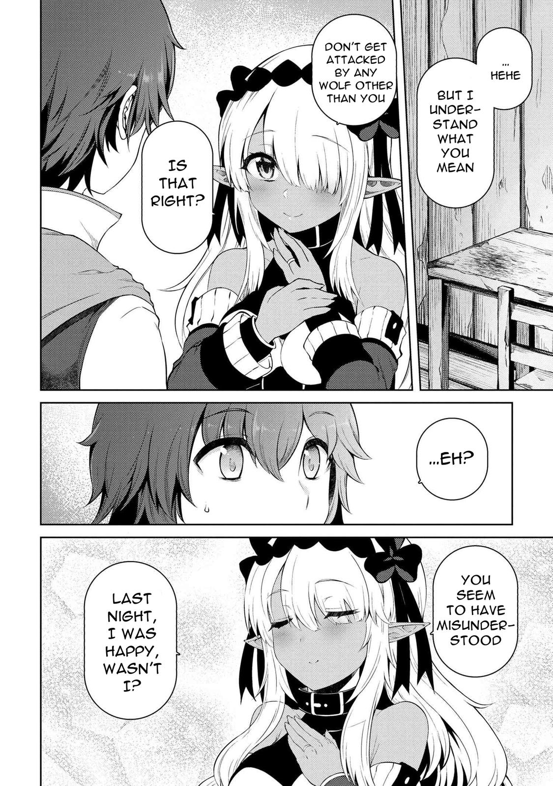 Ie ga Moete Jinsei Doudemo Yoku Natta kara Nokotta Nakenashi no Kane de Dark Elf no Dorei wo Katta. Chap 11.5 - Next Chap 12.5