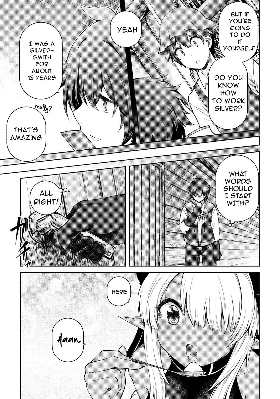 Ie ga Moete Jinsei Doudemo Yoku Natta kara Nokotta Nakenashi no Kane de Dark Elf no Dorei wo Katta. Chap 11.5 - Next Chap 12.5