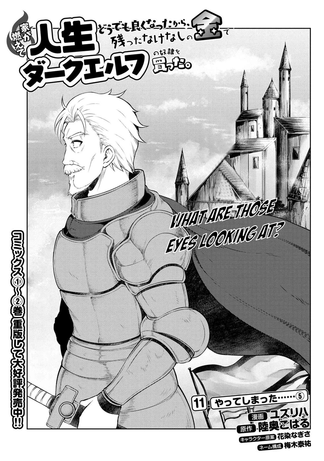 Ie ga Moete Jinsei Doudemo Yoku Natta kara Nokotta Nakenashi no Kane de Dark Elf no Dorei wo Katta. Chap 11.5 - Next Chap 12.5
