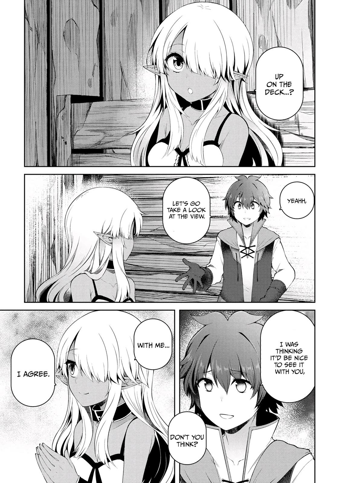 Ie ga Moete Jinsei Doudemo Yoku Natta kara Nokotta Nakenashi no Kane de Dark Elf no Dorei wo Katta. Chap 12.2 - Next Chap 13.2