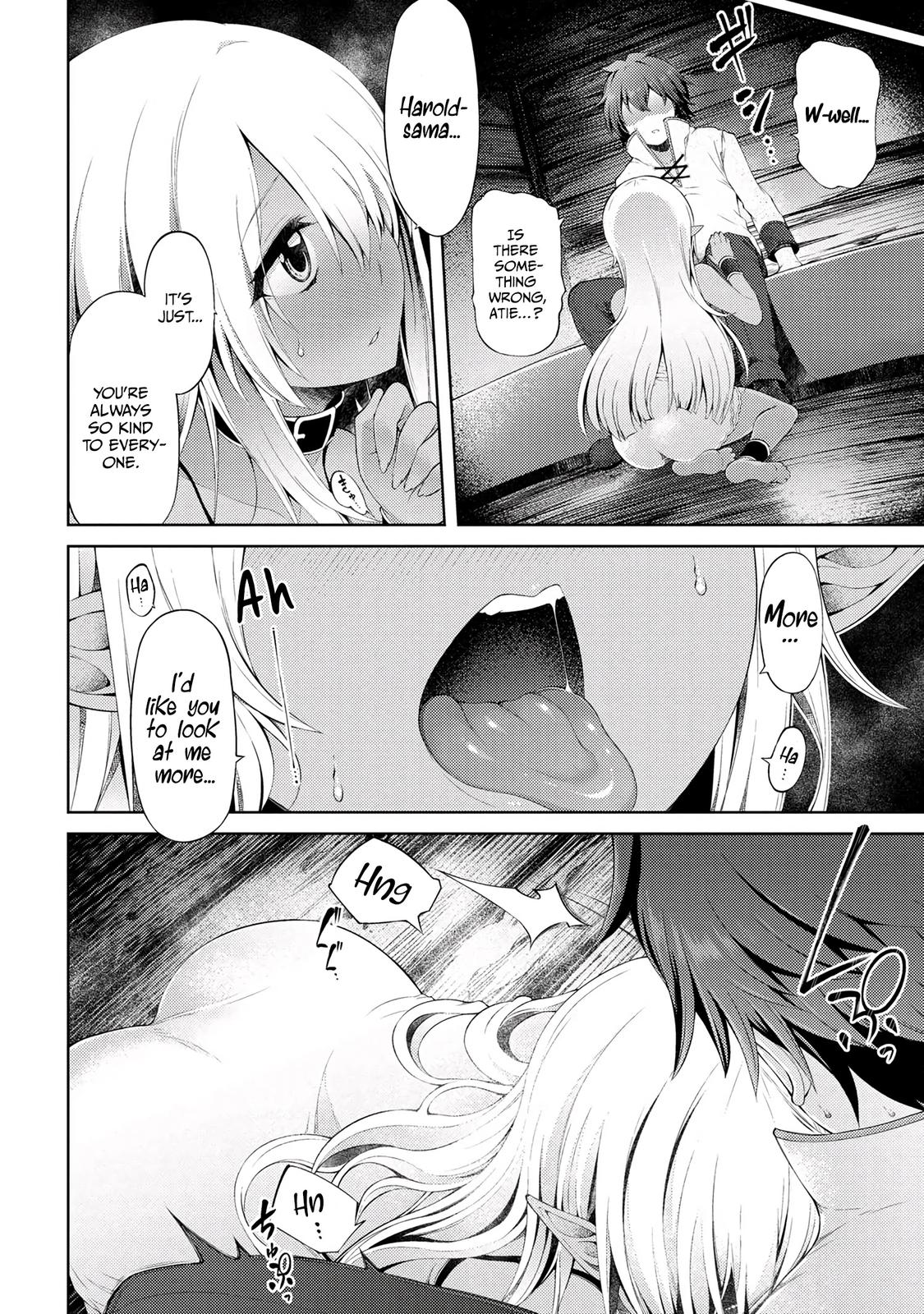 Ie ga Moete Jinsei Doudemo Yoku Natta kara Nokotta Nakenashi no Kane de Dark Elf no Dorei wo Katta. Chap 13.2 - Next Chap 14.2