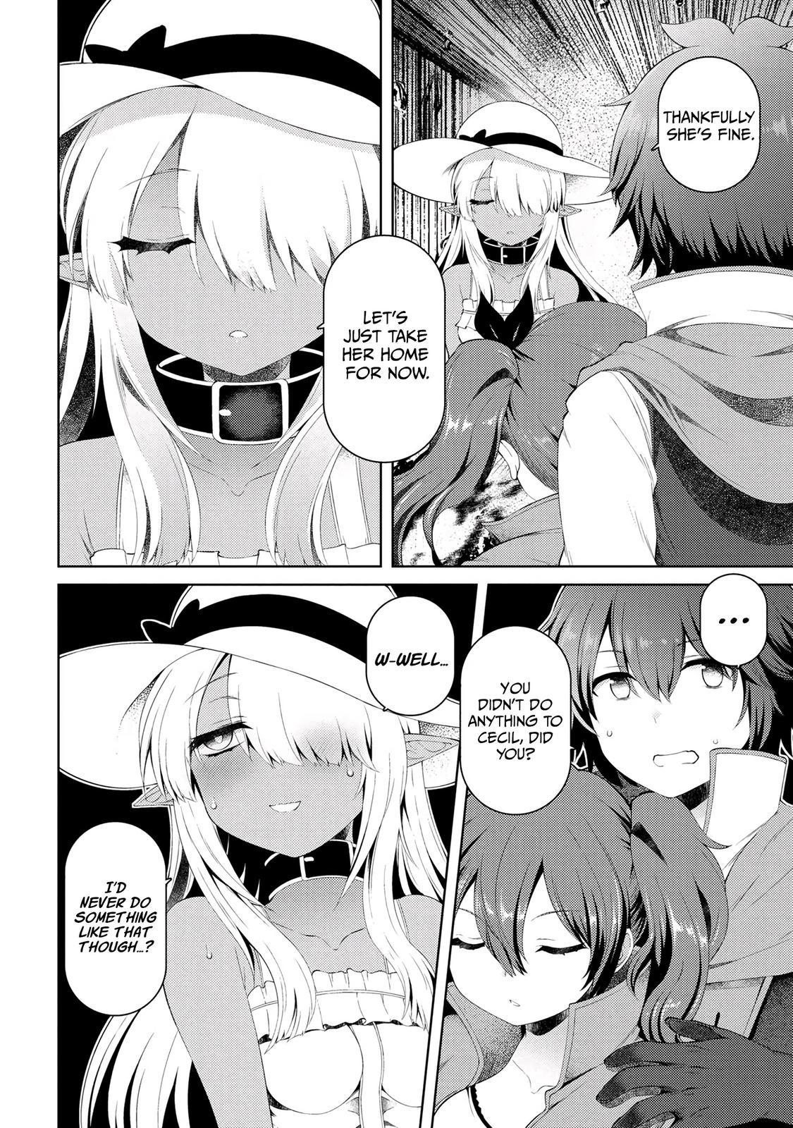 Ie ga Moete Jinsei Doudemo Yoku Natta kara Nokotta Nakenashi no Kane de Dark Elf no Dorei wo Katta. Chap 13.2 - Next Chap 14.2