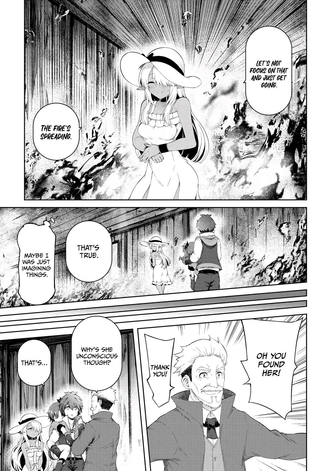 Ie ga Moete Jinsei Doudemo Yoku Natta kara Nokotta Nakenashi no Kane de Dark Elf no Dorei wo Katta. Chap 13.2 - Next Chap 14.2