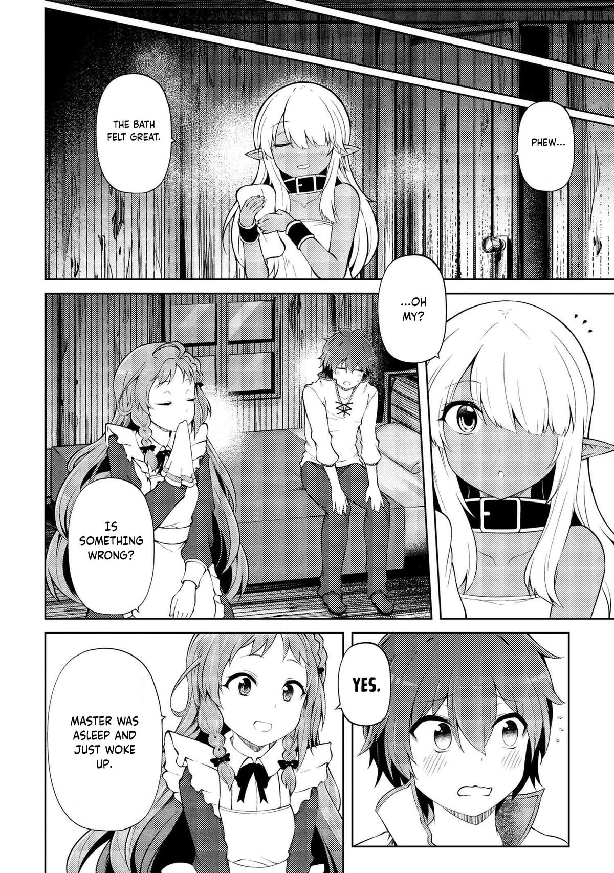 Ie ga Moete Jinsei Doudemo Yoku Natta kara Nokotta Nakenashi no Kane de Dark Elf no Dorei wo Katta. Chap 20.2 - Next Chap 21.2