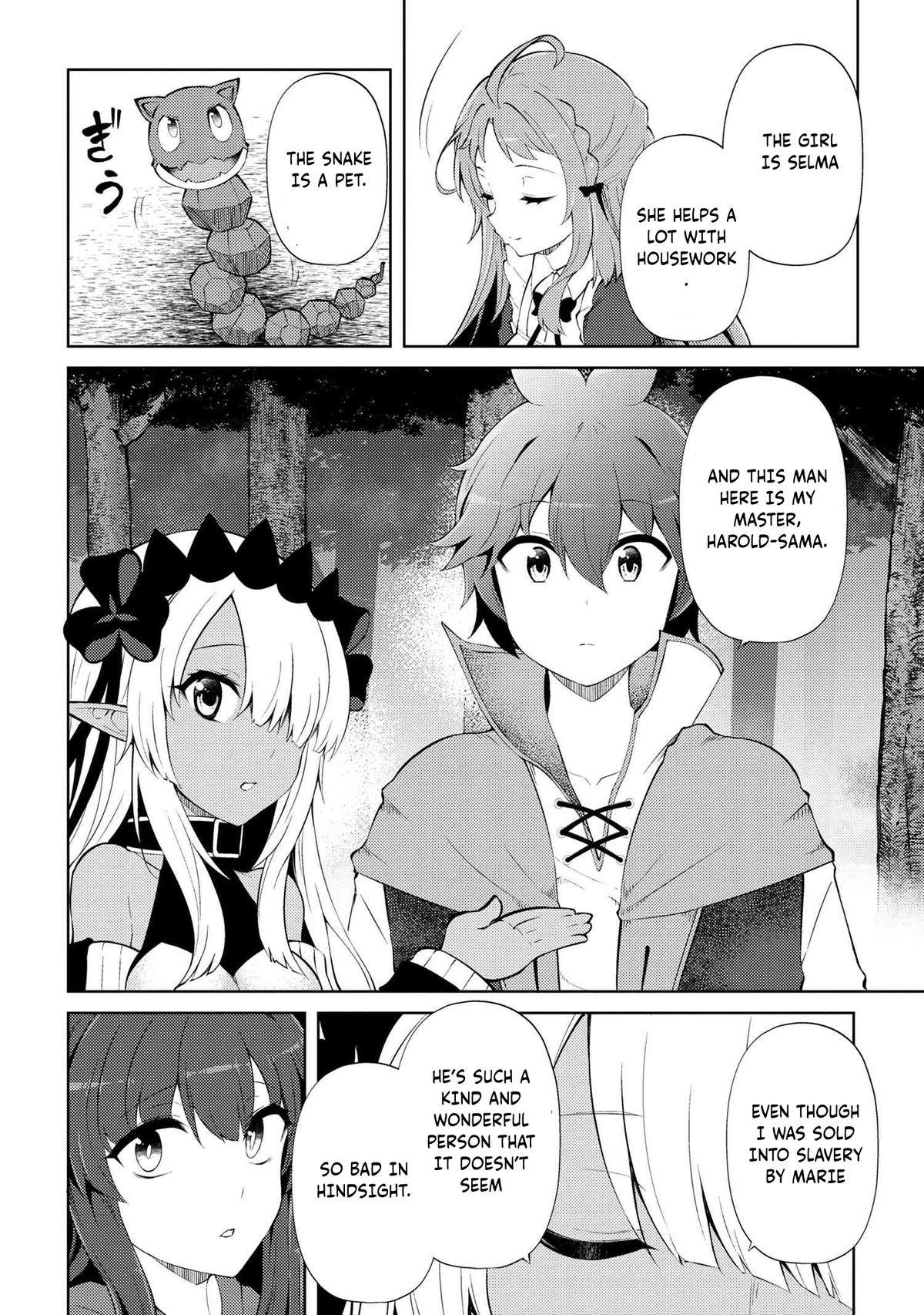 Ie ga Moete Jinsei Doudemo Yoku Natta kara Nokotta Nakenashi no Kane de Dark Elf no Dorei wo Katta. Chap 21.2 - Next Chap 22.2