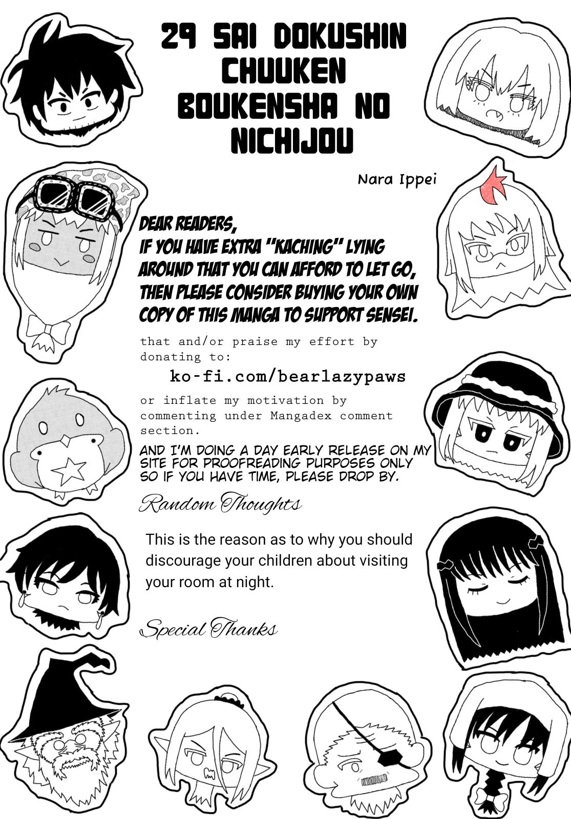 29-sai Dokushin Chuuken Boukensha no Nichijou Chap 63 - Next Chap 64