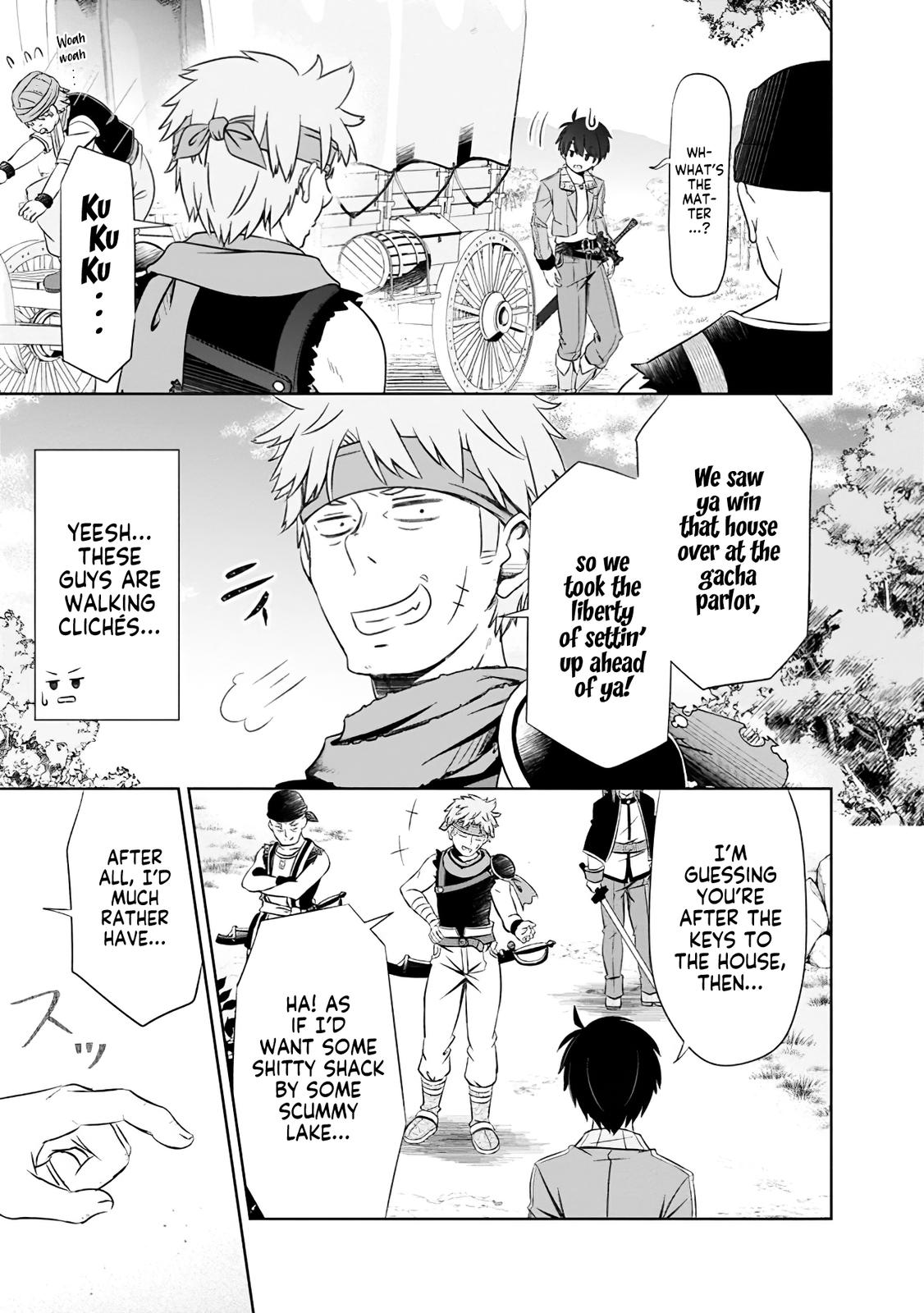 Attouteki Gacha Un de Isekai wo Nariagaru! Chap 7 - Next Chap 8