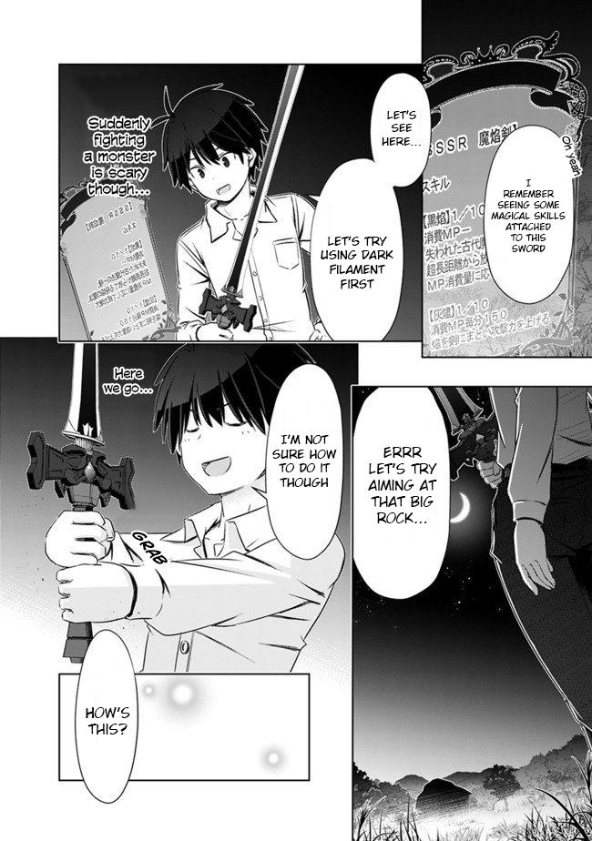 Attouteki Gacha Un de Isekai wo Nariagaru! Chap 4 - Next Chap 5