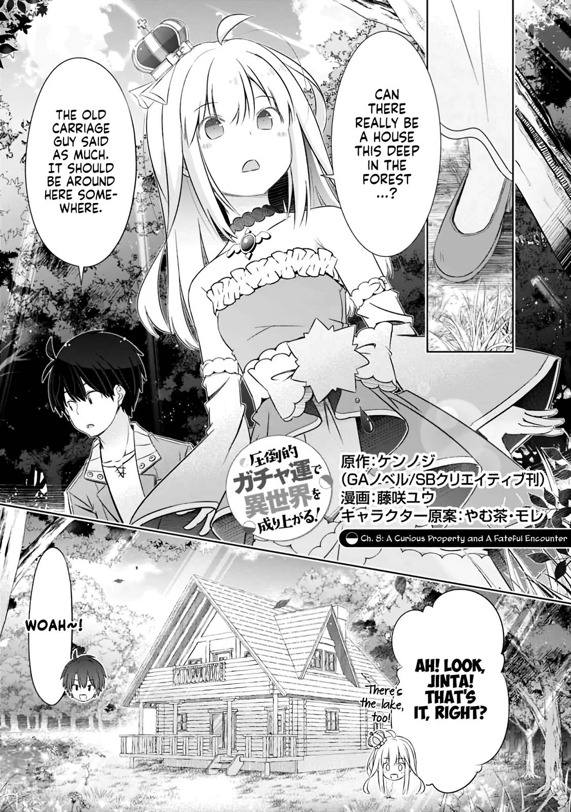 Attouteki Gacha Un de Isekai wo Nariagaru! Chap 8 - Next Chap 9