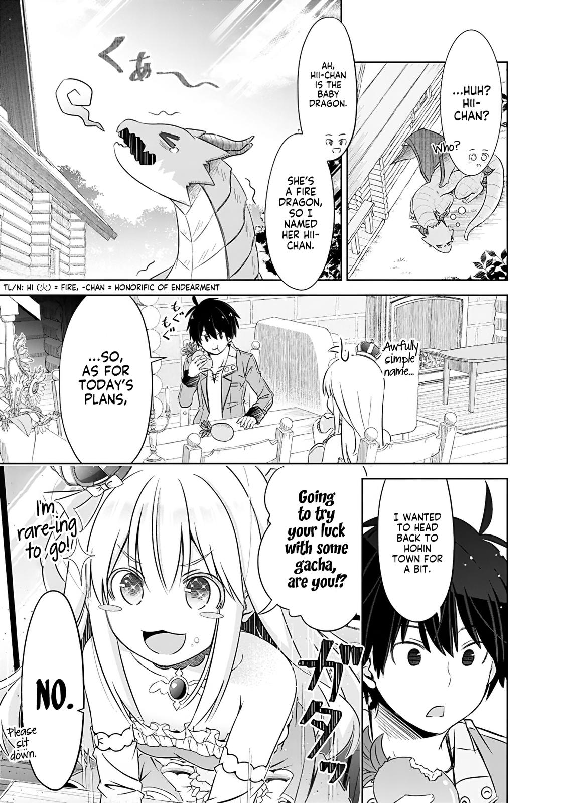 Attouteki Gacha Un de Isekai wo Nariagaru! Chap 9.1 - Next Chap 10.1