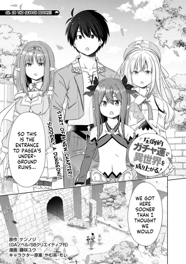Attouteki Gacha Un de Isekai wo Nariagaru! Chap 28 - Next Chap 29