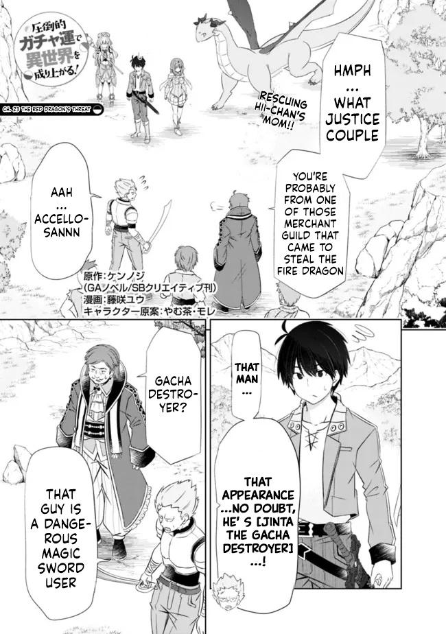 Attouteki Gacha Un de Isekai wo Nariagaru! Chap 23 - Next Chap 24