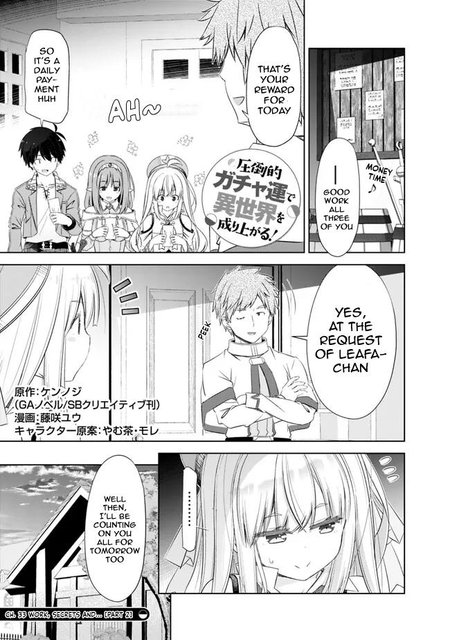 Attouteki Gacha Un de Isekai wo Nariagaru! Chap 33.2 - Next Chap 34.2