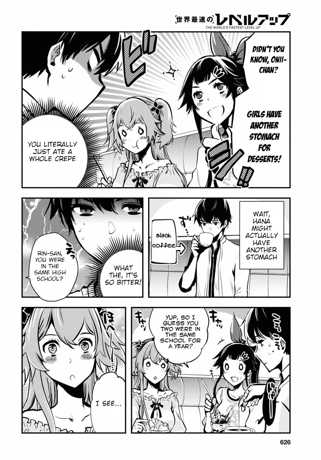 Sekai Saisoku no Level Up Chap 4 - Next Chap 5