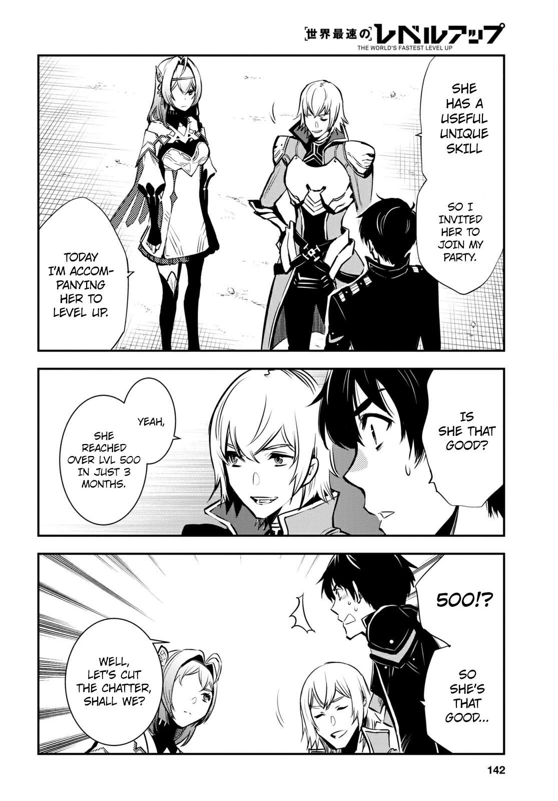 Sekai Saisoku no Level Up Chap 5 - Next Chap 6