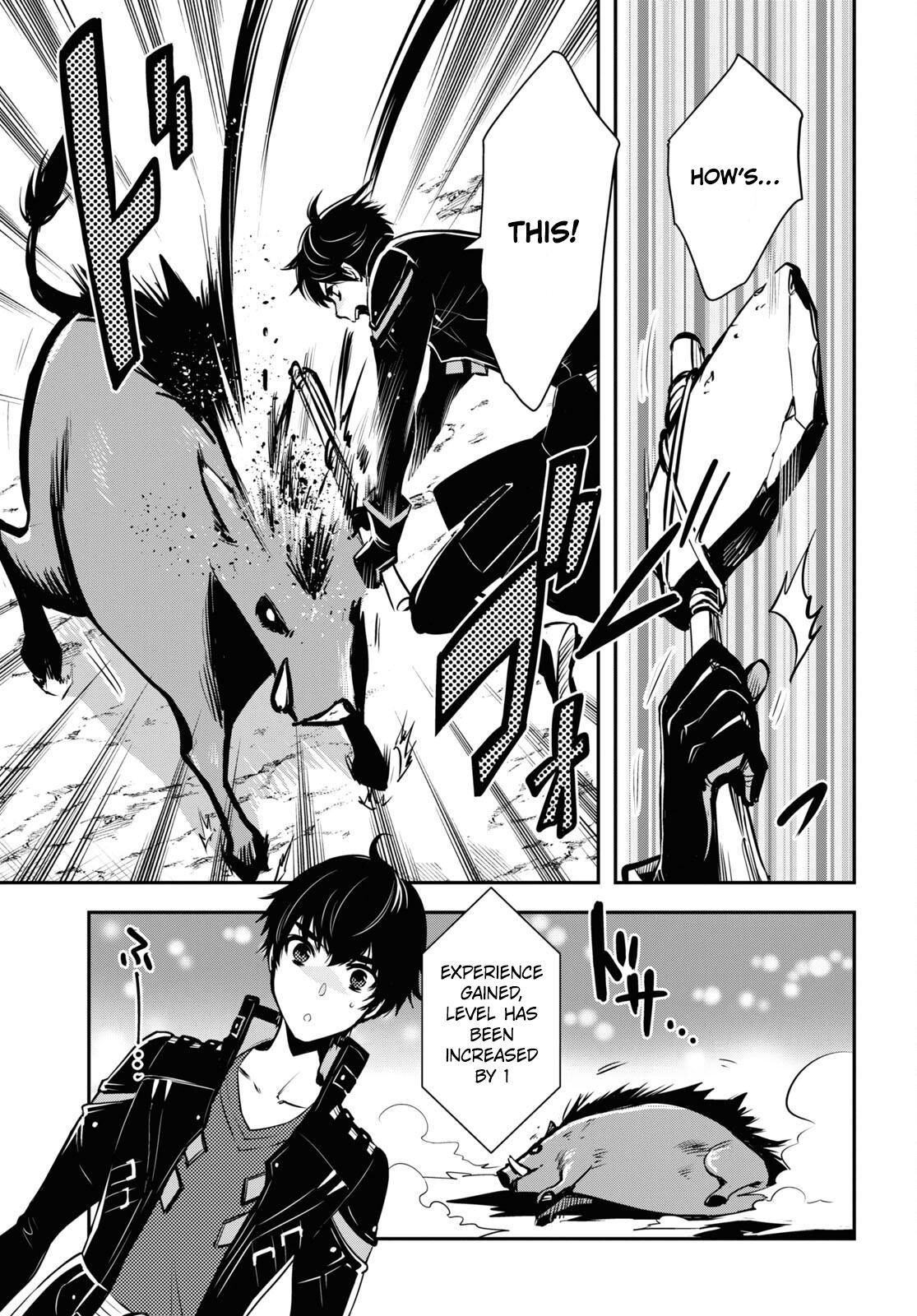 Sekai Saisoku no Level Up Chap 6 - Next Chap 7