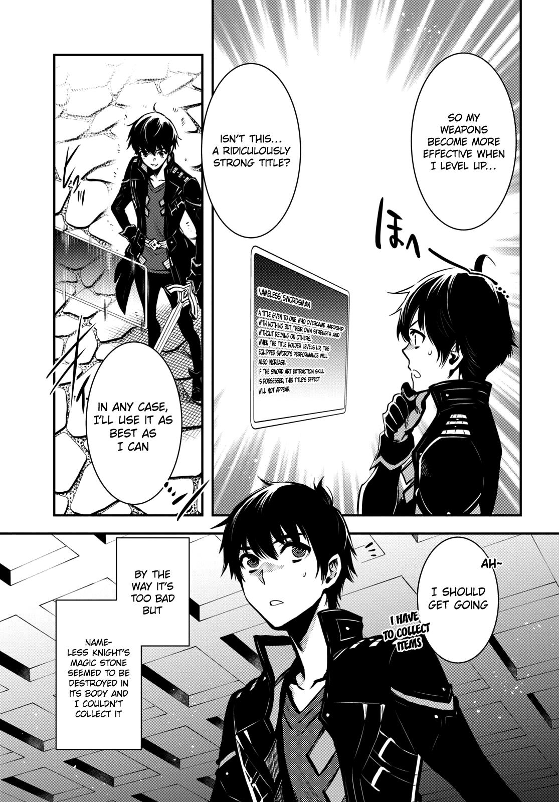 Sekai Saisoku no Level Up Chap 8 - Next Chap 9