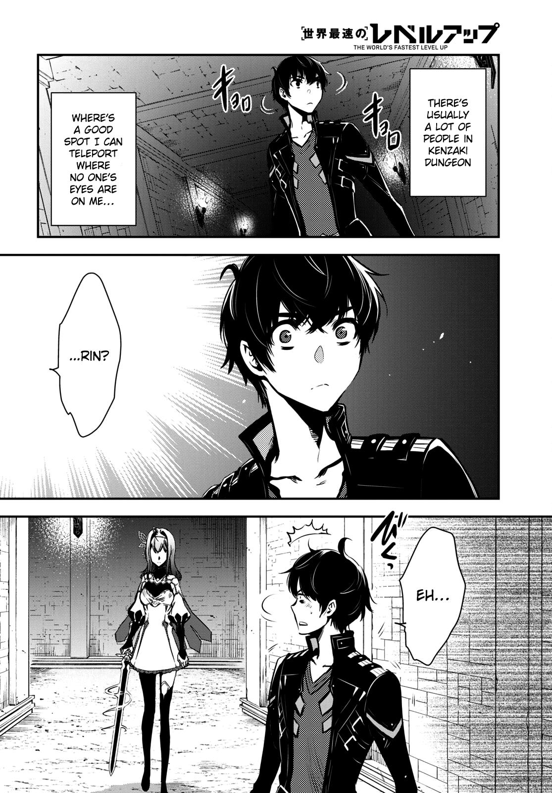 Sekai Saisoku no Level Up Chap 9 - Next Chap 10