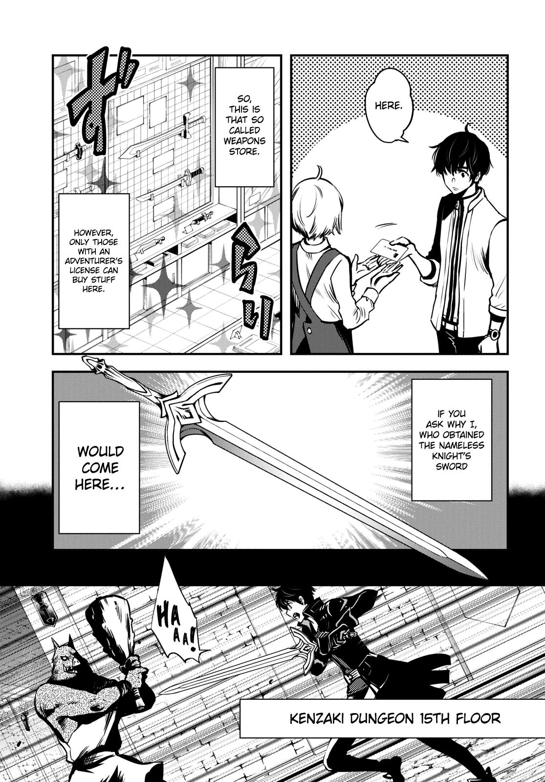 Sekai Saisoku no Level Up Chap 9 - Next Chap 10
