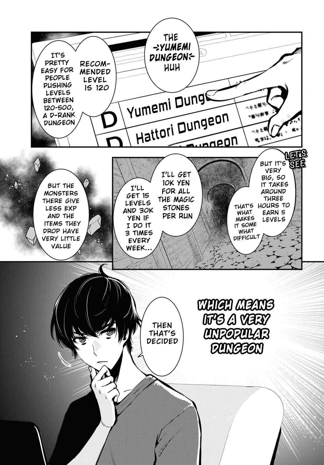 Sekai Saisoku no Level Up Chap 1 - Next Chap 2