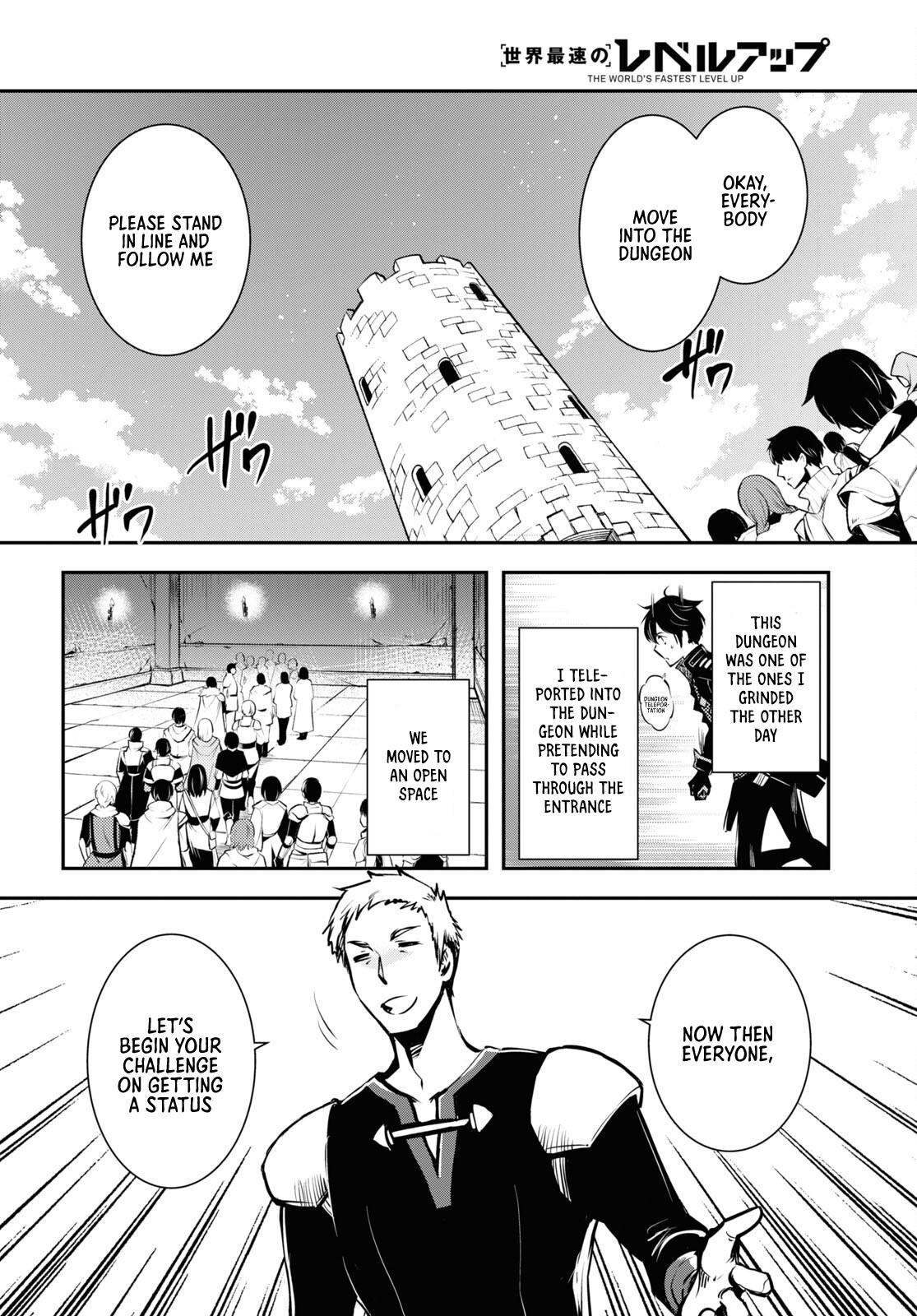 Sekai Saisoku no Level Up Chap 18 - Next Chap 19