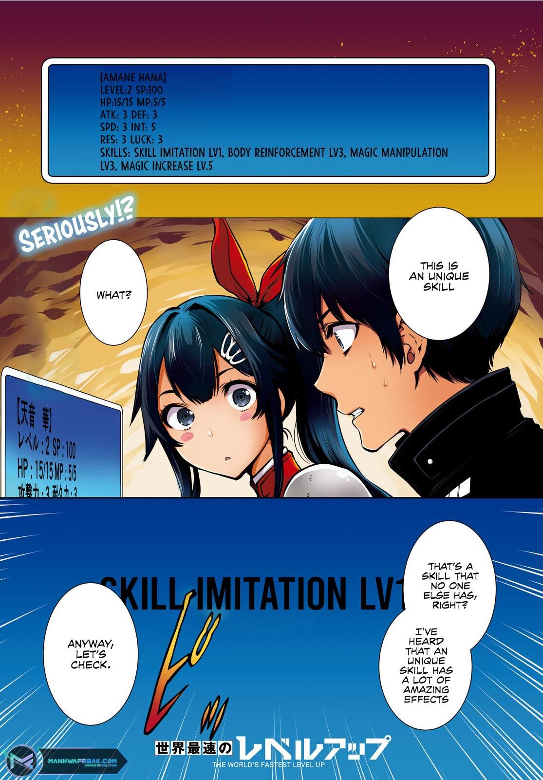 Sekai Saisoku no Level Up Chap 19 - Next Chap 20