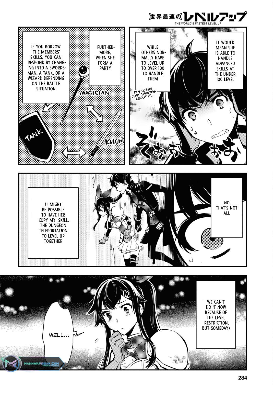 Sekai Saisoku no Level Up Chap 19 - Next Chap 20