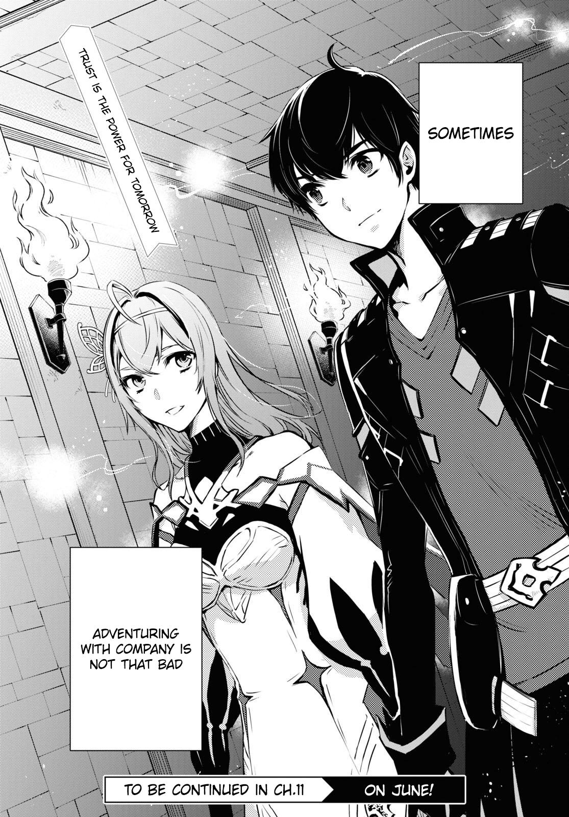 Sekai Saisoku no Level Up Chap 10 - Next Chap 11