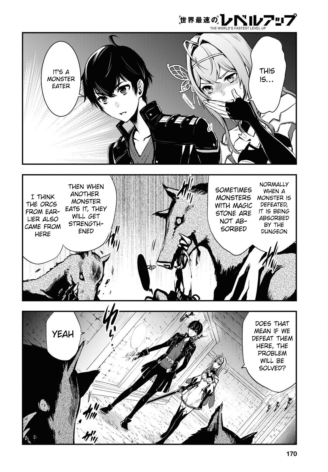 Sekai Saisoku no Level Up Chap 10 - Next Chap 11