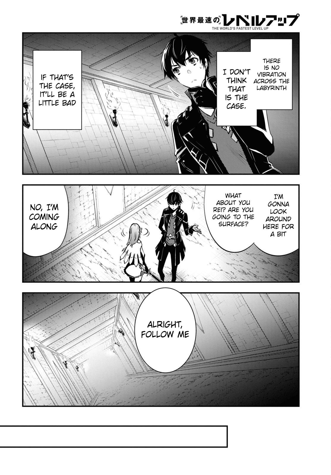 Sekai Saisoku no Level Up Chap 10 - Next Chap 11