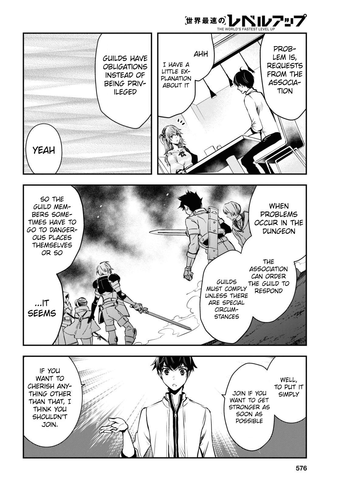 Sekai Saisoku no Level Up Chap 11 - Next Chap 12