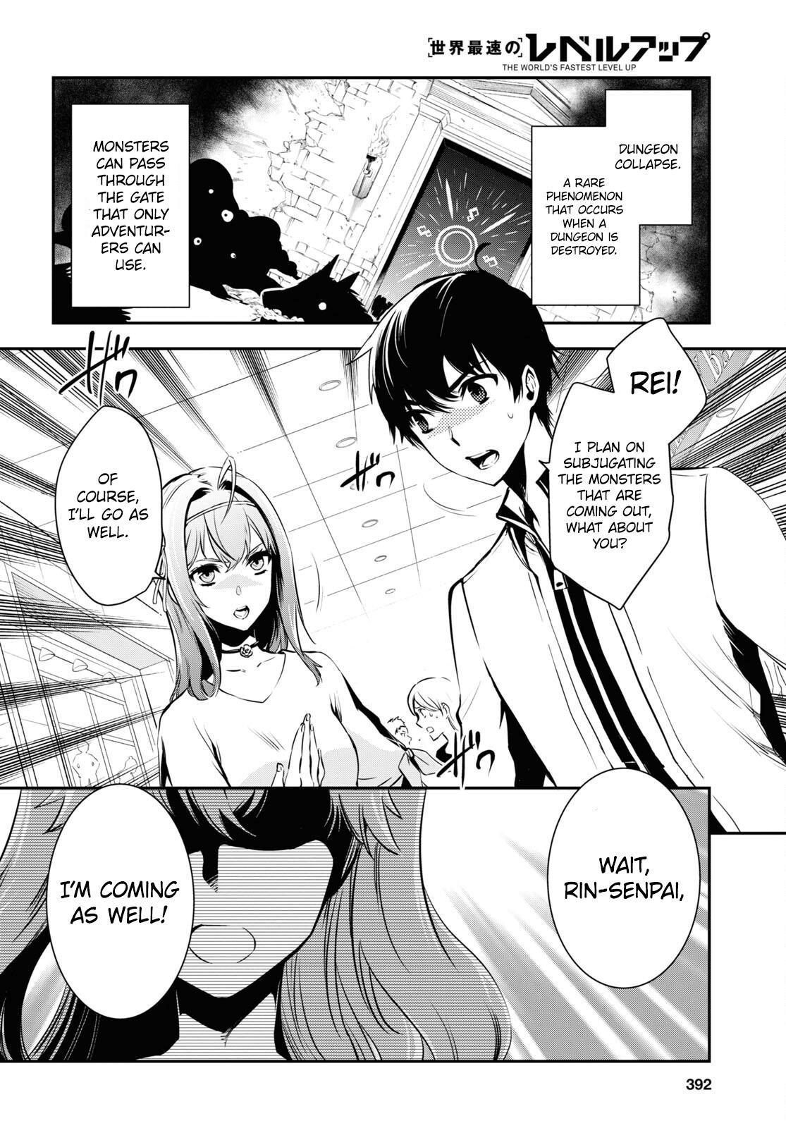 Sekai Saisoku no Level Up Chap 12 - Next Chap 13