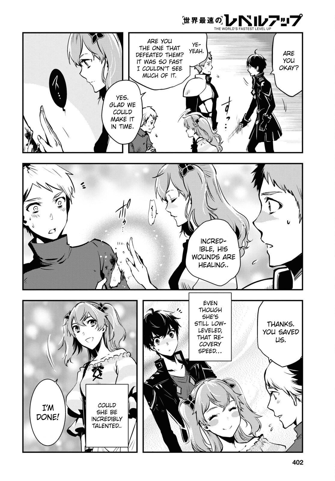 Sekai Saisoku no Level Up Chap 12 - Next Chap 13