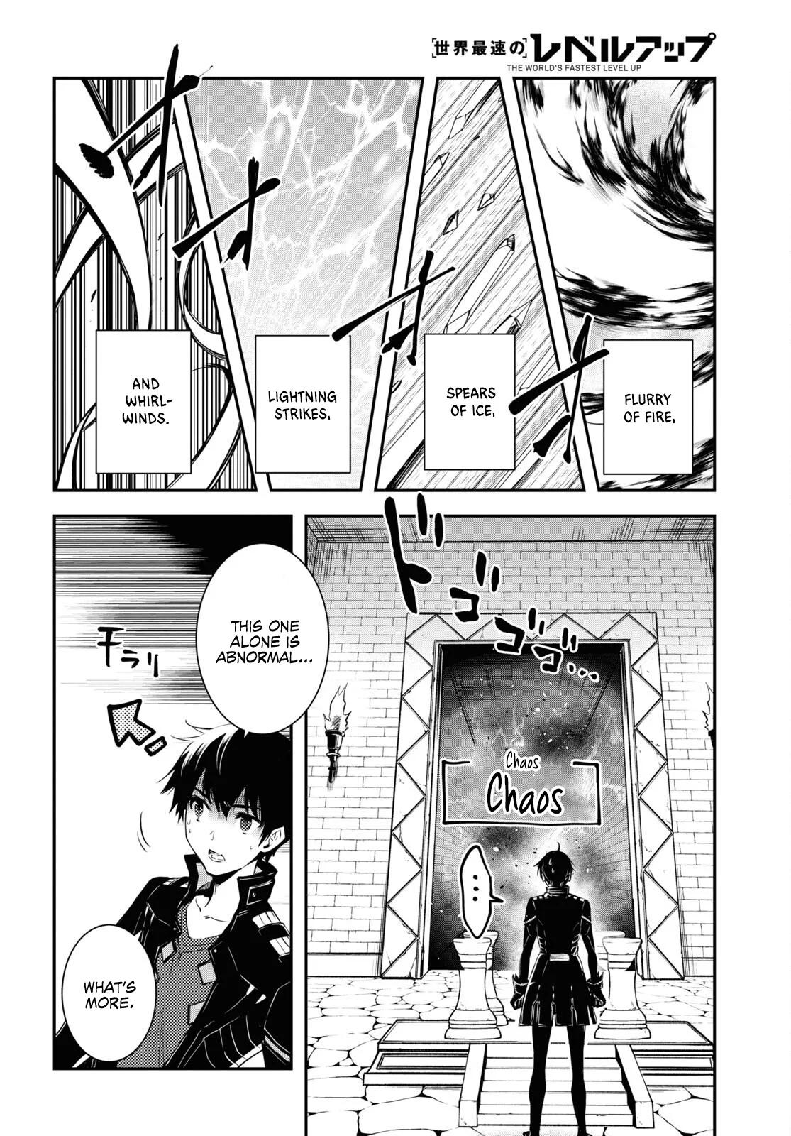 Sekai Saisoku no Level Up Chap 24 - Next Chap 25