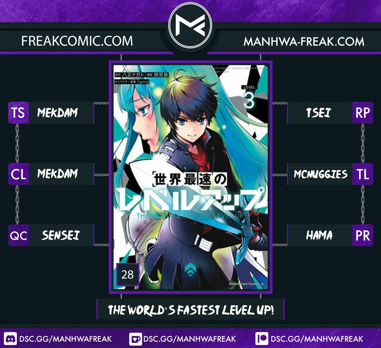 Sekai Saisoku no Level Up Chap 28 - Next Chap 29