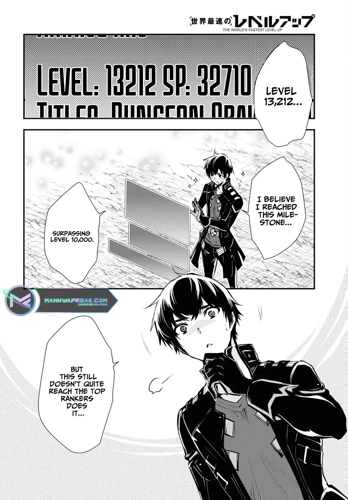 Sekai Saisoku no Level Up Chap 28 - Next Chap 29