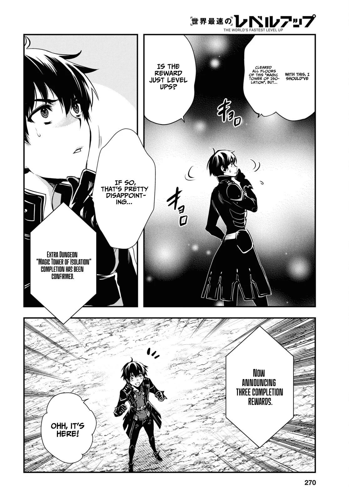 Sekai Saisoku no Level Up Chap 28 - Next Chap 29