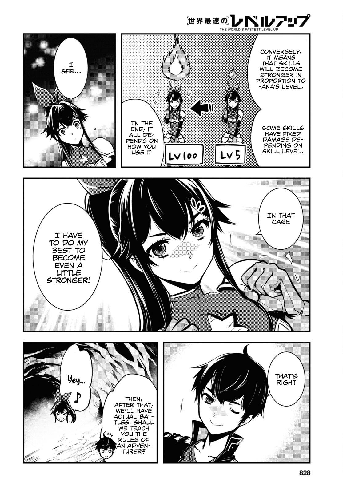 Sekai Saisoku no Level Up Chap 20 - Next Chap 21