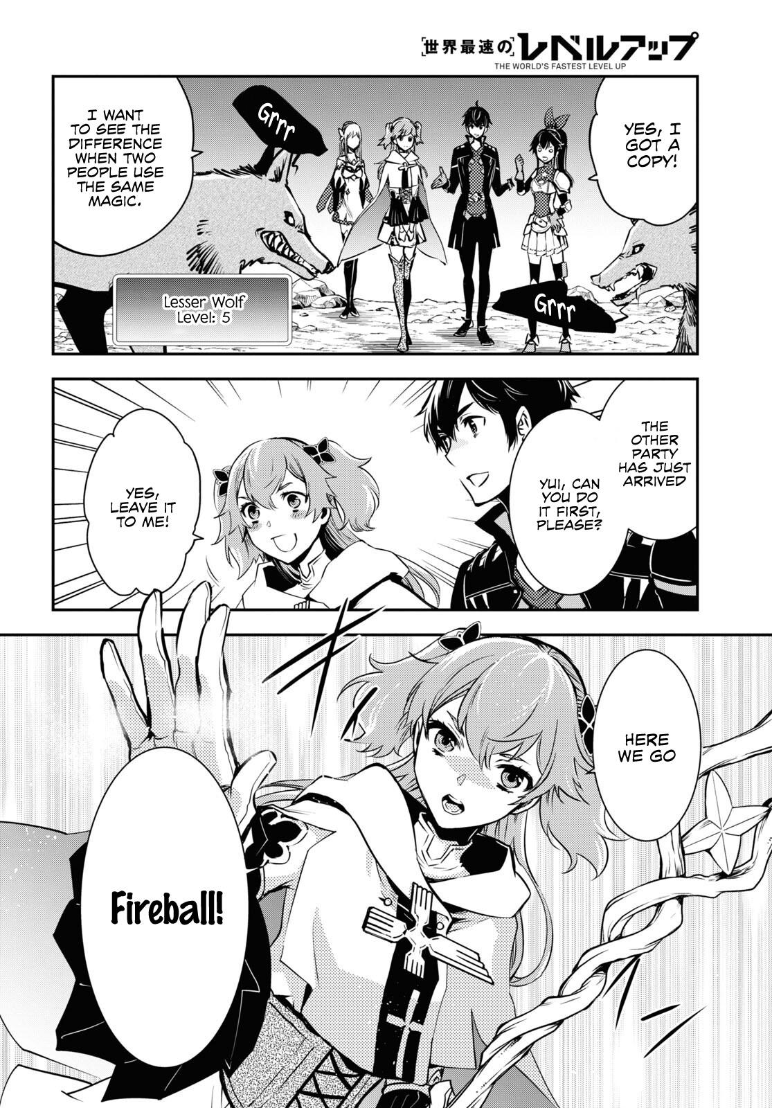 Sekai Saisoku no Level Up Chap 20 - Next Chap 21