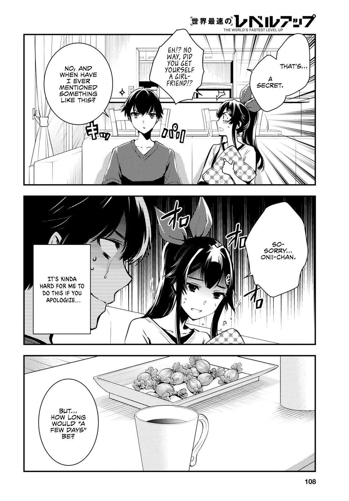 Sekai Saisoku no Level Up Chap 21 - Next Chap 22