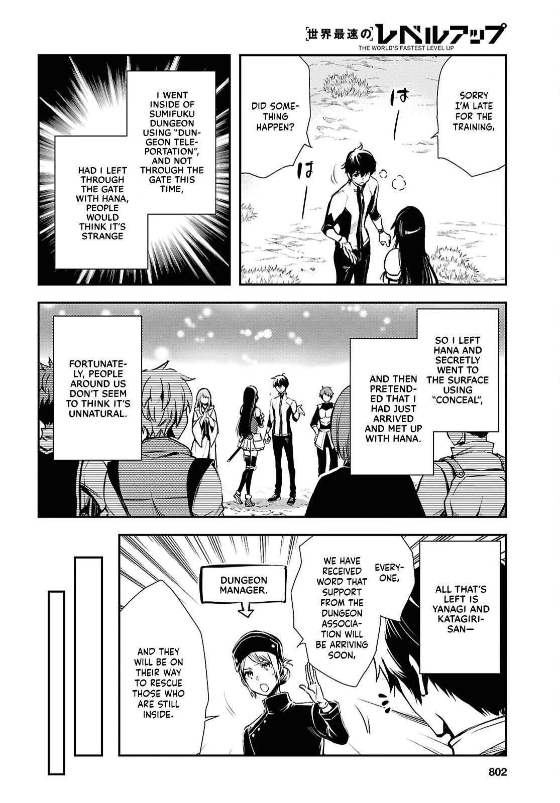 Sekai Saisoku no Level Up Chap 35 - Next Chap 36