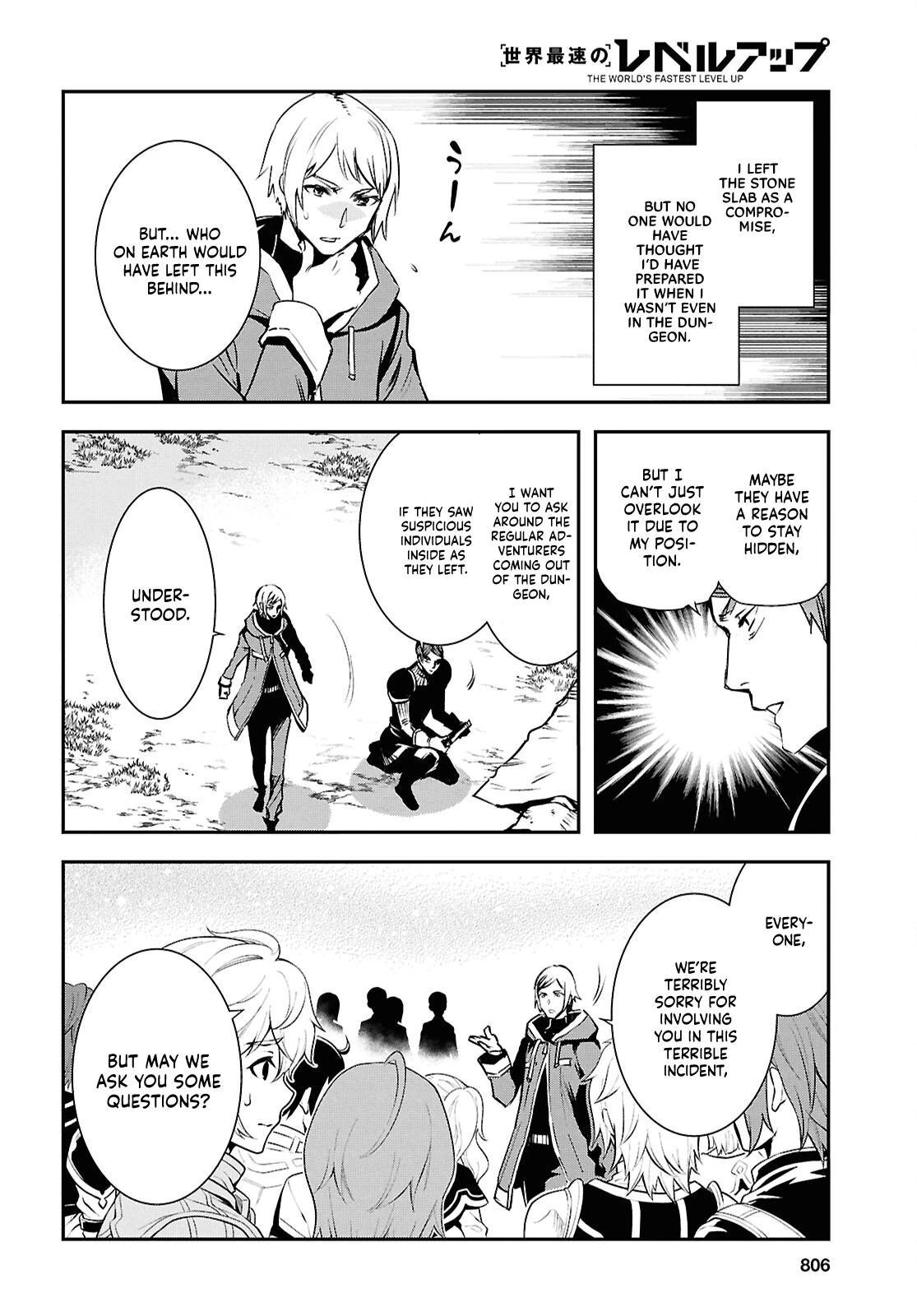 Sekai Saisoku no Level Up Chap 35 - Next Chap 36