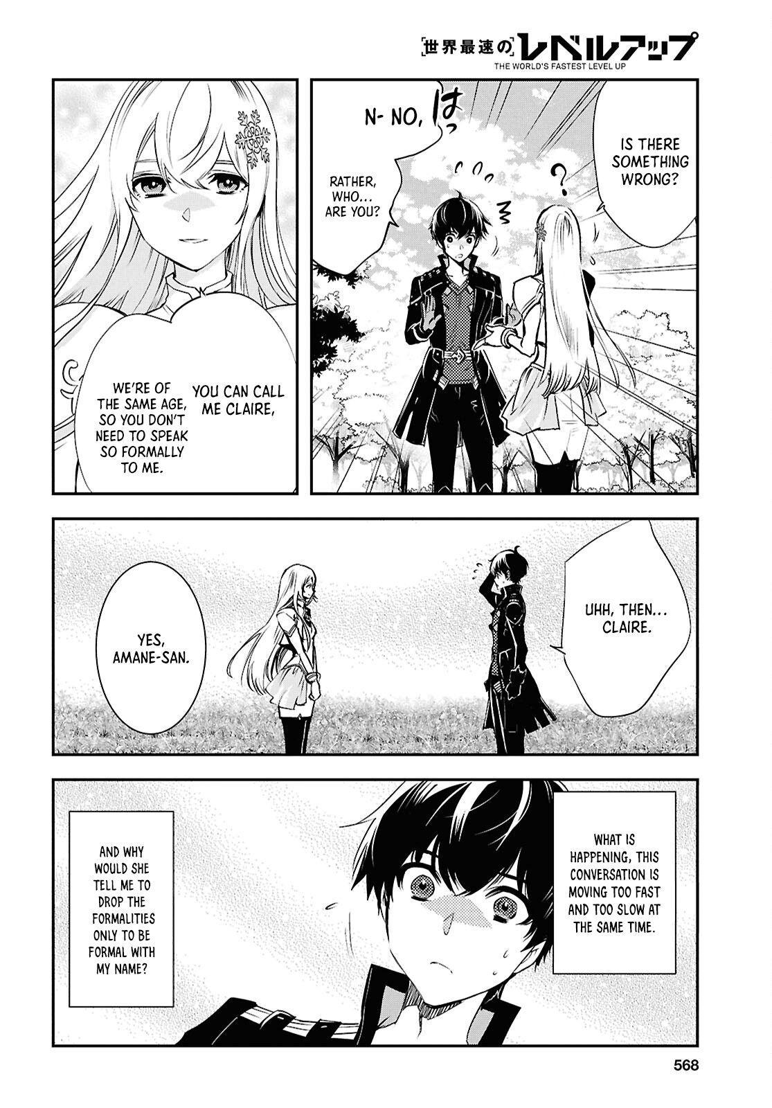 Sekai Saisoku no Level Up Chap 36 - Next Chap 37